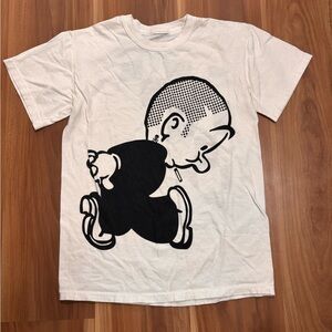 Graphic White Tee - Short Sleeve